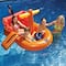 Swim Central 5.3ft. Galleon Raider Inflatable Swimming Pool Pirate Ship Floating Boat Toy